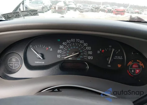 2002 Buick Century Custom из США, поврежденный, VIN 2G4WS52J921237564